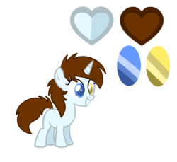 Size: 1280x1173 | Tagged: safe, artist:chelseawest, oc, oc only, oc:lily hooves, pony, unicorn, base used, female, filly, heterochromia, petalverse, reference sheet, simple background, solo, transparent background