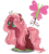 Size: 852x938 | Tagged: safe, artist:gihhbloonde, artist:meimisuki, oc, oc only, earth pony, pony, adoptable, base used, eyeshadow, female, floral head wreath, flower, flower in hair, freckles, leaf, magical lesbian spawn, makeup, mare, offspring, parent:fluttershy, parent:tree hugger, parents:flutterhugger, solo, unshorn fetlocks