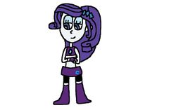 Size: 1024x645 | Tagged: safe, artist:mixopolischannel, rarity, equestria girls, g4, clothes, exeron fighters, exeron outfit, midriff, sports bra
