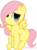 Size: 773x1033 | Tagged: safe, artist:hakumeikitsune, fluttershy, pegasus, pony, g4, blank flank, blushing, female, filly, filly fluttershy, hair over one eye, looking at you, simple background, sitting, solo, spread wings, three quarter view, transparent background, wings, younger