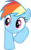 Size: 430x696 | Tagged: safe, edit, edited screencap, screencap, rainbow dash, pegasus, pony, g4, the last crusade, background removed, female, mare, meme, simple background, smiling, transparent background, wat