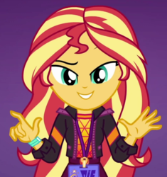 Size: 643x684 | Tagged: safe, screencap, sunset shimmer, equestria girls, g4, how to backstage, spoiler:eqg series (season 2), cropped, female, solo