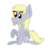 Size: 1024x1019 | Tagged: safe, artist:spiderfingers15, derpy hooves, pegasus, pony, g4, female, simple background, solo, transparent background