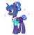 Size: 1061x1078 | Tagged: safe, artist:dawnfire, princess luna, alicorn, pony, between dark and dawn, g4, my little pony: friendship is magic, alternate hairstyle, clothes, cute, female, hair bun, hawaiian shirt, lunabetes, profile, shirt, simple background, solo, white background