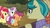 Size: 1920x1080 | Tagged: safe, screencap, apple bloom, aunt holiday, auntie lofty, scootaloo, sweetie belle, earth pony, pony, g4, my little pony: friendship is magic, the last crusade, cutie mark crusaders, saddle bag