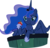 Size: 3000x2895 | Tagged: safe, artist:supermatt314, princess luna, alicorn, pony, g4, luna eclipsed, season 2, apple, bucket, crown, cute, eating, ethereal mane, female, food, herbivore, high res, hoof hold, hoof shoes, jewelry, lunabetes, mare, puffy cheeks, regalia, simple background, solo, spread wings, transparent background, vector, water, wings