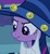 Size: 658x720 | Tagged: safe, screencap, twilight sparkle, pony, g4, luna eclipsed, clothes, cosplay, costume, cropped, cute, female, mare, nightmare night costume, scrunchy face, solo, star swirl the bearded costume, twilight the bearded