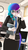 Size: 1080x1920 | Tagged: safe, artist:anthroponiessfm, oc, oc only, oc:aurora starling, anthro, 3d, anthro oc, blushing, book, clothes, cute, explicit source, female, glasses, heterochromia, looking at you, mare, office, solo, source filmmaker
