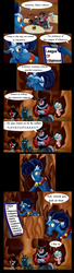Size: 2101x7730 | Tagged: safe, artist:thebadgrinch, cozy glow, grogar, king sombra, lord tirek, queen chrysalis, centaur, changeling, changeling queen, pegasus, pony, sheep, unicorn, g4, absurd resolution, acronym, comic, crystal ball, dialogue, doctor heinz doofenshmirtz, evil lair, female, filly, grogar's lair, grogar's orb, lair, male, phineas and ferb, ram, reference