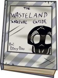 Size: 1067x1418 | Tagged: safe, artist:cazra, pony, fallout equestria, book, object, prop, simple background, transparent background, vector, wasteland survival guide