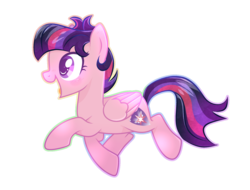 Size: 1280x971 | Tagged: safe, artist:rowdykitty, oc, oc only, oc:sky sparkle, pegasus, pony, female, mare, offspring, parent:flash sentry, parent:twilight sparkle, parents:flashlight, simple background, solo, transparent background