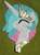 Size: 774x1033 | Tagged: safe, alternate version, artist:malte279, princess celestia, pony, g4, craft, female, mosaic, solo, traditional art