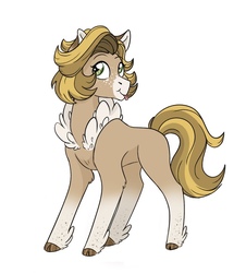Size: 665x737 | Tagged: safe, artist:pastel-charms, oc, oc only, oc:mayane tovi, earth pony, pony, female, mare, simple background, solo, tongue out, white background