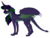 Size: 4524x3444 | Tagged: safe, artist:a-chatty-cathy, oc, oc only, oc:empress, dracony, hybrid, female, simple background, solo, transparent background