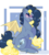 Size: 800x896 | Tagged: safe, artist:zakkurro, oc, oc only, oc:glass neptune, bat pony, pony, blushing, colored wings, female, mare, solo, wings