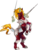 Size: 1854x2429 | Tagged: safe, artist:sitaart, oc, oc only, oc:steel prism, pony, unicorn, ponyfinder, armor, dungeons and dragons, fantasy class, glowing horn, hoof shoes, horn, knight, looking at you, magic, male, paladin, pen and paper rpg, rearing, rpg, simple background, solo, standing, standing up, sword, telekinesis, warrior, weapon