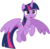 Size: 7458x7306 | Tagged: safe, artist:andoanimalia, twilight sparkle, alicorn, pony, g4, my little pony: friendship is magic, uprooted, female, mare, simple background, solo, spread wings, transparent background, twilight sparkle (alicorn), vector, wings