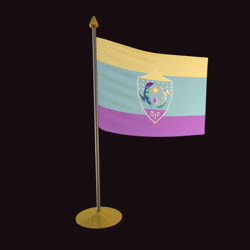 Size: 512x512 | Tagged: artist needed, safe, /mlp/, 3d, 4chan, animated, blender, flag, flag of equestria, no pony, no sound, webm
