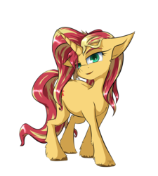 Size: 1800x2000 | Tagged: safe, artist:coldtrail, sunset shimmer, pony, unicorn, g4, female, mare, newbie artist training grounds, solo