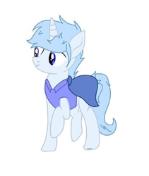 Size: 858x1017 | Tagged: safe, oc, oc only, oc:pony.voltexpixel.com, pony, unicorn, cute, raised hoof, simple background, solo, white background