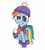 Size: 850x950 | Tagged: safe, artist:m.w., rainbow dash, pegasus, pony, g4, beanie, clothes, female, hat, looking at you, mare, scarf, simple background, snow, snowball, solo, white background, winter outfit