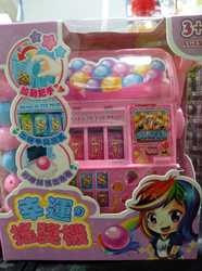 Size: 1072x1440 | Tagged: safe, rainbow dash, human, g4, bootleg, clothes, equestria girls outfit, humanized, irl, photo, slot machine, taiwan, wat