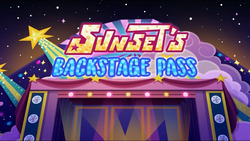 Size: 1920x1080 | Tagged: safe, screencap, equestria girls, equestria girls specials, g4, my little pony equestria girls: better together, my little pony equestria girls: sunset's backstage pass, title card