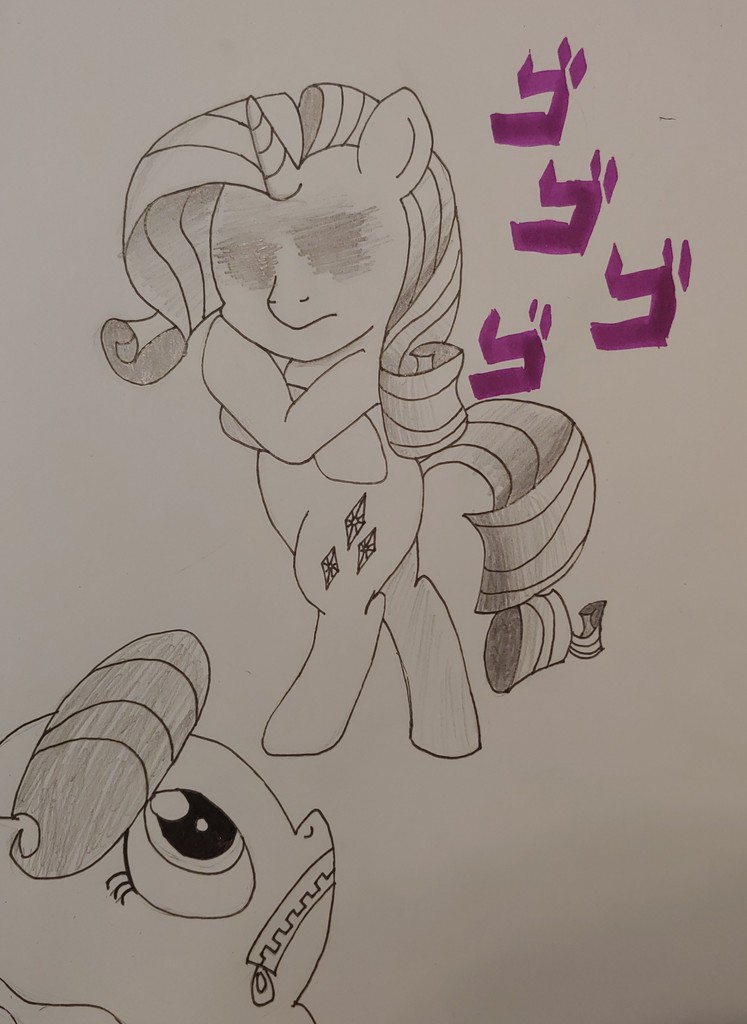Mlp Menancing #2075847 - safe, artist:iffoundreturntorarity, rarity, suri polomare ...