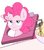 Size: 1319x1483 | Tagged: safe, artist:akainu_pony, pinkie pie, earth pony, pony, between dark and dawn, g4, :t, eggbeater, female, mare, solo