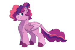 Size: 1280x854 | Tagged: safe, artist:itstechtock, oc, oc only, oc:cloudberry jam, pegasus, pony, male, simple background, solo, stallion, transparent background