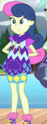 Size: 290x765 | Tagged: safe, screencap, bon bon, lyra heartstrings, sweetie drops, equestria girls, g4, my little pony equestria girls: legend of everfree, cropped