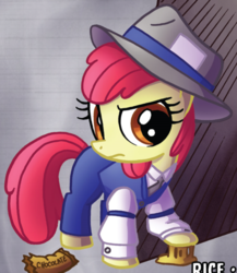 Size: 750x865 | Tagged: safe, apple bloom, pony, g4, idw, spoiler:comic, female, solo