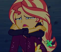 Size: 1137x972 | Tagged: safe, edit, edited screencap, screencap, sunset shimmer, equestria girls, equestria girls series, g4, sunset's backstage pass!, spoiler:eqg series (season 2), clothes, cropped, crying, female, meme origin, sad, solo, sunsad shimmer, teary eyes
