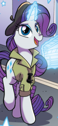 Size: 675x1440 | Tagged: safe, idw, rarity, pony, g4, spoiler:comic, female, solo