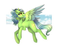 Size: 5500x4500 | Tagged: safe, artist:umiimou, oc, oc only, oc:sunshine heart, pegasus, pony, absurd resolution, female, mare, simple background, solo, tattoo, transparent background, two toned wings, wings