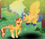 Size: 1008x896 | Tagged: safe, artist:kiwi4578, flash sentry, sunset shimmer, classical unicorn, pegasus, pony, unicorn, g4, cloven hooves, female, flying, horn, leonine tail, male, mare, ship:flashimmer, shipping, stallion, straight, tree, unshorn fetlocks