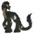 Size: 1024x996 | Tagged: safe, artist:lionpatriot, dracony, hybrid, kaiju, dragonified, godzilla, godzilla (series), male, scar, simple background, solo, transparent background