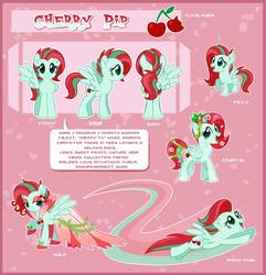 Size: 1024x1064 | Tagged: safe, artist:centchi, oc, oc only, oc:cherry pip, pegasus, pony, clothes, dress, female, filly, gala dress, mare, reference sheet, solo