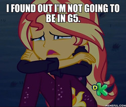 Size: 600x512 | Tagged: safe, edit, edited screencap, screencap, sunset shimmer, equestria girls, equestria girls specials, g4, g5, my little pony equestria girls: better together, my little pony equestria girls: sunset's backstage pass, bronybait, cropped, crying, female, memeful.com, sad, solo, sunsad shimmer