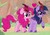 Size: 1402x992 | Tagged: safe, artist:dragonchaser123, artist:徐詩珮, edit, pinkie pie, sci-twi, twilight sparkle, kirin, pony, g4, sounds of silence, equestria girls ponified, female, glasses, heart, kirin pinkie, kirin sci-twi, kirin twilight, kirin-ified, lesbian, ponified, ship:sci-twinkie, ship:twinkie, shipping, species swap