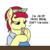 Size: 1200x1200 | Tagged: safe, artist:mkogwheel, torque wrench, earth pony, pony, g4, my little pony: rainbow roadtrip, cigarette, dialogue, don'tcha know, female, mare, simple background, solo, that was fast, white background