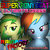 Size: 1200x1200 | Tagged: safe, rainbow dash, oc, oc:wooden toaster, pony, fanfic:rainbow factory, rainbow factory (song), super ponybeat, g4, cloudsdale, cover art, creepypasta, remix, super ponybeat ultimate cross, ultimate cross