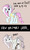 Size: 4000x6720 | Tagged: safe, artist:jellymaggot, kerfuffle, pegasus, pony, g4, my little pony: friendship is magic, my little pony: rainbow roadtrip, amputee, comic, female, floppy ears, frown, glare, gray background, limited palette, looking at you, looking back, mare, messy mane, op is a duck, open mouth, prosthetic leg, prosthetic limb, prosthetics, raised eyebrow, simple background, smiling, solo, tan background