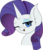 Size: 643x743 | Tagged: safe, artist:mrneo, rarity, pony, unicorn, g4, bust, female, solo