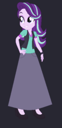 Size: 300x620 | Tagged: safe, artist:starman1999, starlight glimmer, equestria girls, g4, clothes, female, long skirt, skirt, solo