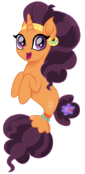 Size: 735x1500 | Tagged: safe, artist:cloudy glow, saffron masala, seapony (g4), g4, ear piercing, earring, female, jewelry, movie accurate, piercing, seaponified, simple background, solo, species swap, transparent background