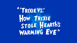 Size: 1280x720 | Tagged: safe, artist:evil-dec0y, comic:trixie vs., comic:trixie vs. hearth's warming, chuck jones, comic, crossover, dr. seuss, how the grinch stole christmas, implied trixie, reference, the grinch, title card