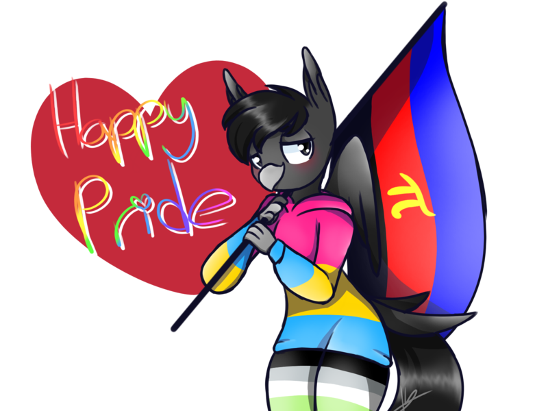 Agender Anthro Artist Kaywhitt Classical Hippogriff Clothes Flag Hippogriff Hippogriff Oc Hoodie Oc Oc Only Pansexual Pi Polyamory Pride Safe Simple Background Solo Transparent Background Derpibooru