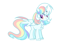 Size: 1916x1272 | Tagged: dead source, safe, artist:rainbows-skies, oc, oc only, oc:water star, alicorn, pony, base used, male, simple background, solo, stallion, transparent background