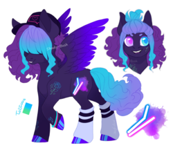 Size: 1280x1097 | Tagged: safe, artist:shady-bush, oc, oc only, pegasus, pony, cap, female, hat, heterochromia, mare, simple background, solo, transparent background